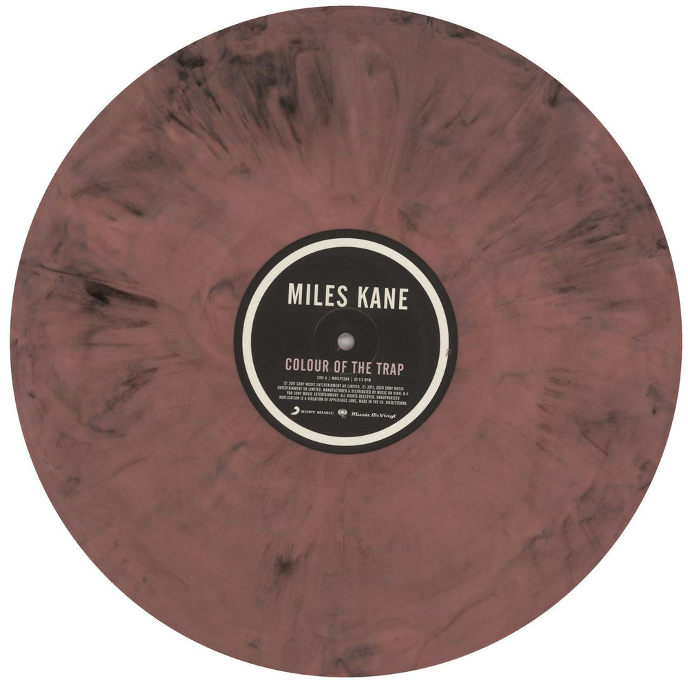 Miles Kane Colour Of The Trap - 180gm Pink & Black Marbled Vinyl UK vinyl LP album (LP record) M97LPCO830895