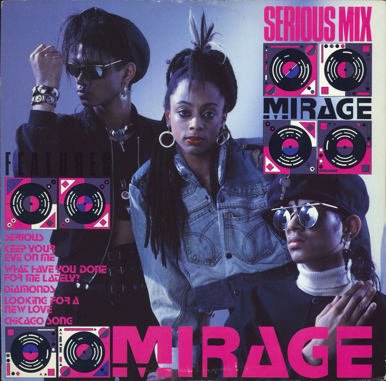 Mirage Serious Mix UK 12" vinyl single (12 inch record / Maxi-single) DEBTX3028