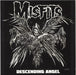 Misfits Descending Angel -  Black With White And Grey Splatter US 12" vinyl single (12 inch record / Maxi-single) MRLP01570