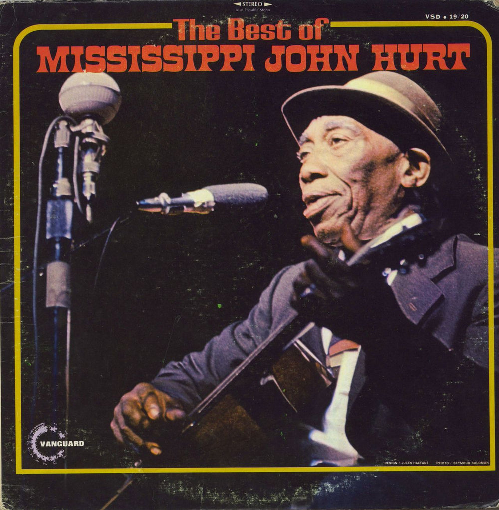 Mississippi John Hurt The Best Of Mississippi John Hurt UK 2-LP vinyl record set (Double LP Album) VSD-19/20