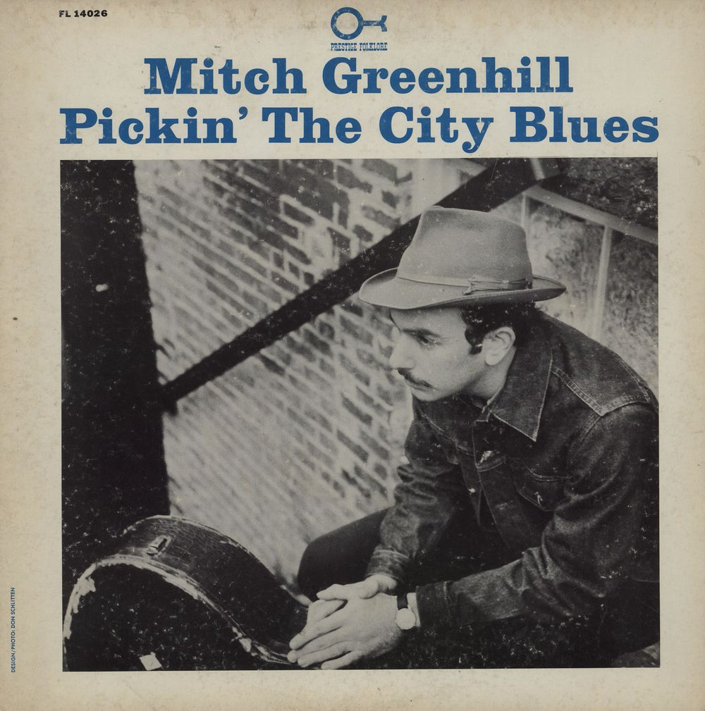 Mitch Greenhill Pickin' The City Blues US vinyl LP album (LP record) FL14026