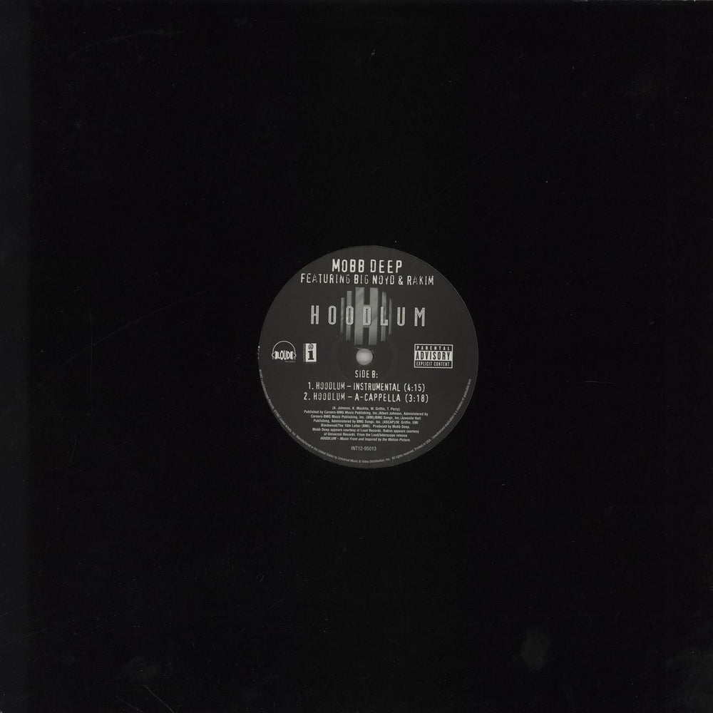 Mobb Deep Hoodlum US 12" vinyl single (12 inch record / Maxi-single)