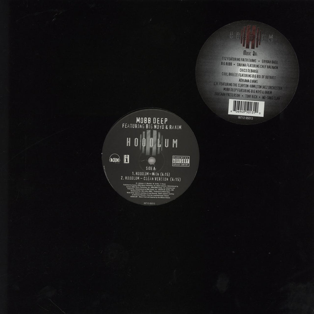 Mobb Deep Hoodlum US 12" vinyl single (12 inch record / Maxi-single) INT12-95013