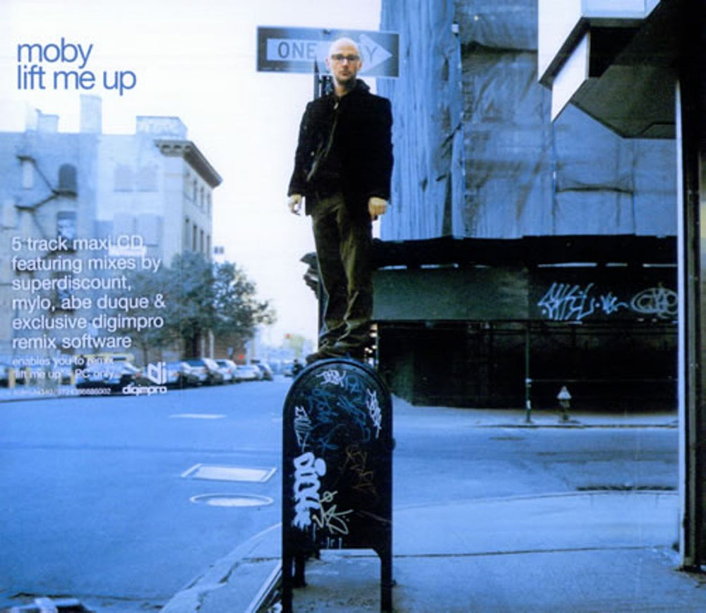 Moby Lift Me Up UK CD single (CD5 / 5") LCDMUTE340