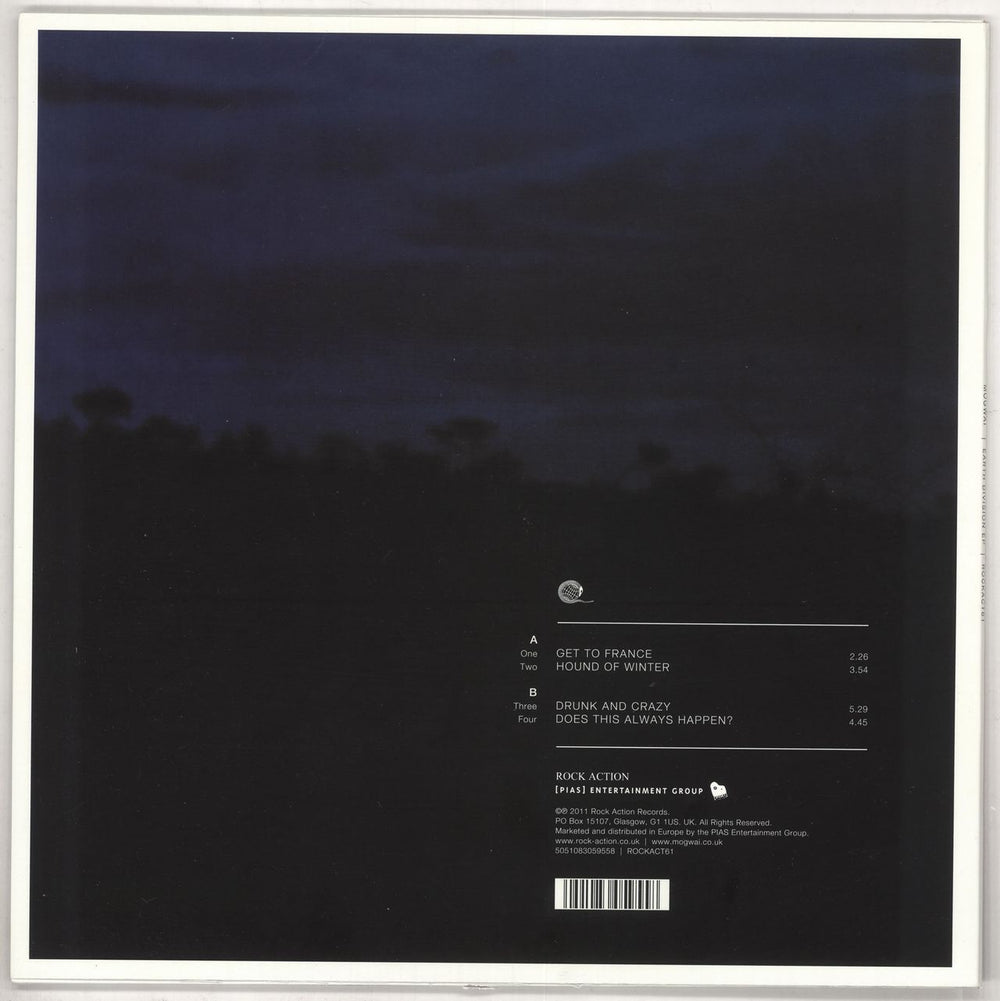 Mogwai Earth Divisions EP UK 12" vinyl single (12 inch record / Maxi-single) 5051083059558