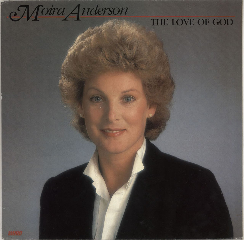 Moira Anderson The Love Of God UK vinyl LP album (LP record) WDRD3025