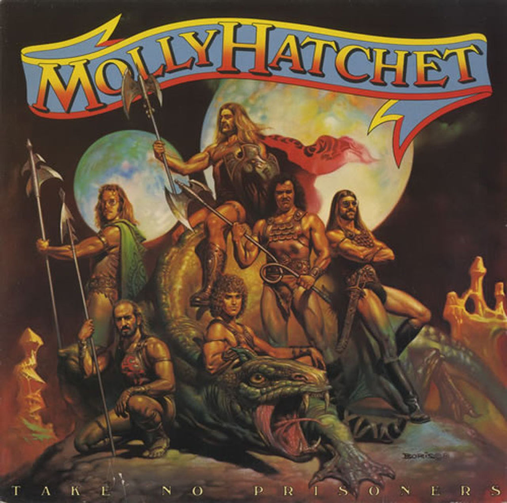 Molly Hatchet Take No Prisoners UK vinyl LP album (LP record) 85296