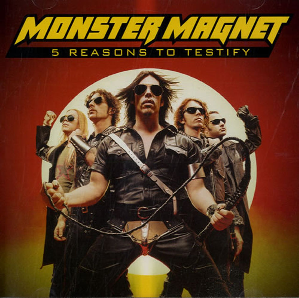 Monster Magnet 5 Reasons To Testify US Promo CD single (CD5 / 5") AMRR-10316-2