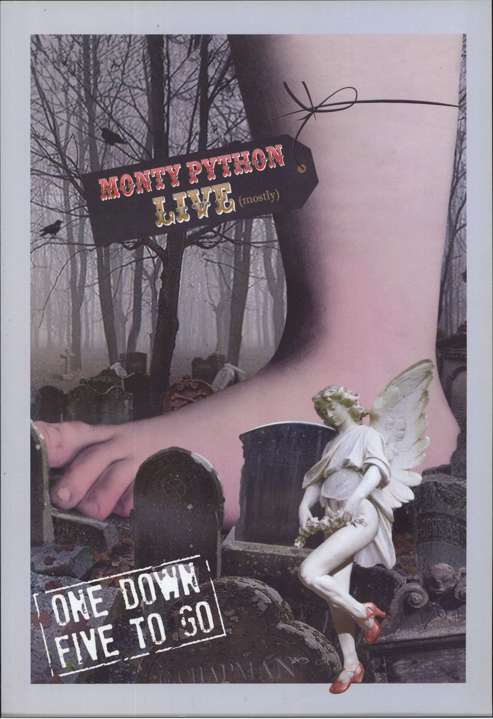 Monty Python Live (mostly) - One Down Five To Go UK tour programme PROGRAMME