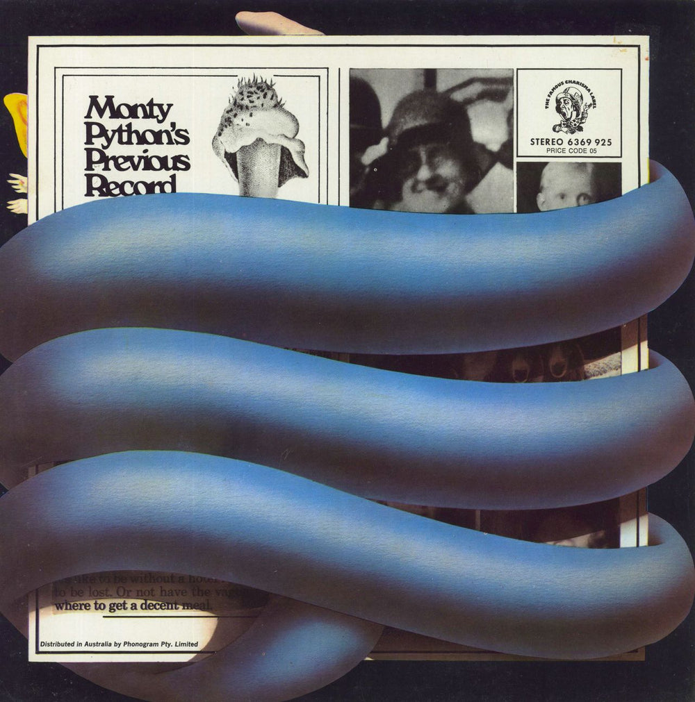 Monty Python Monty Python's Previous Record Australian vinyl LP album (LP record)