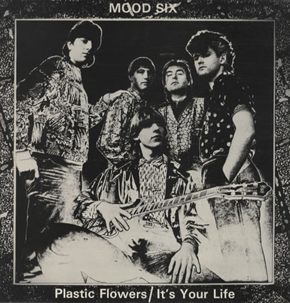 Mood Six Plastic Flowers / It's Your Life EP UK 12" vinyl single (12 inch record / Maxi-single) PSYCHO4001