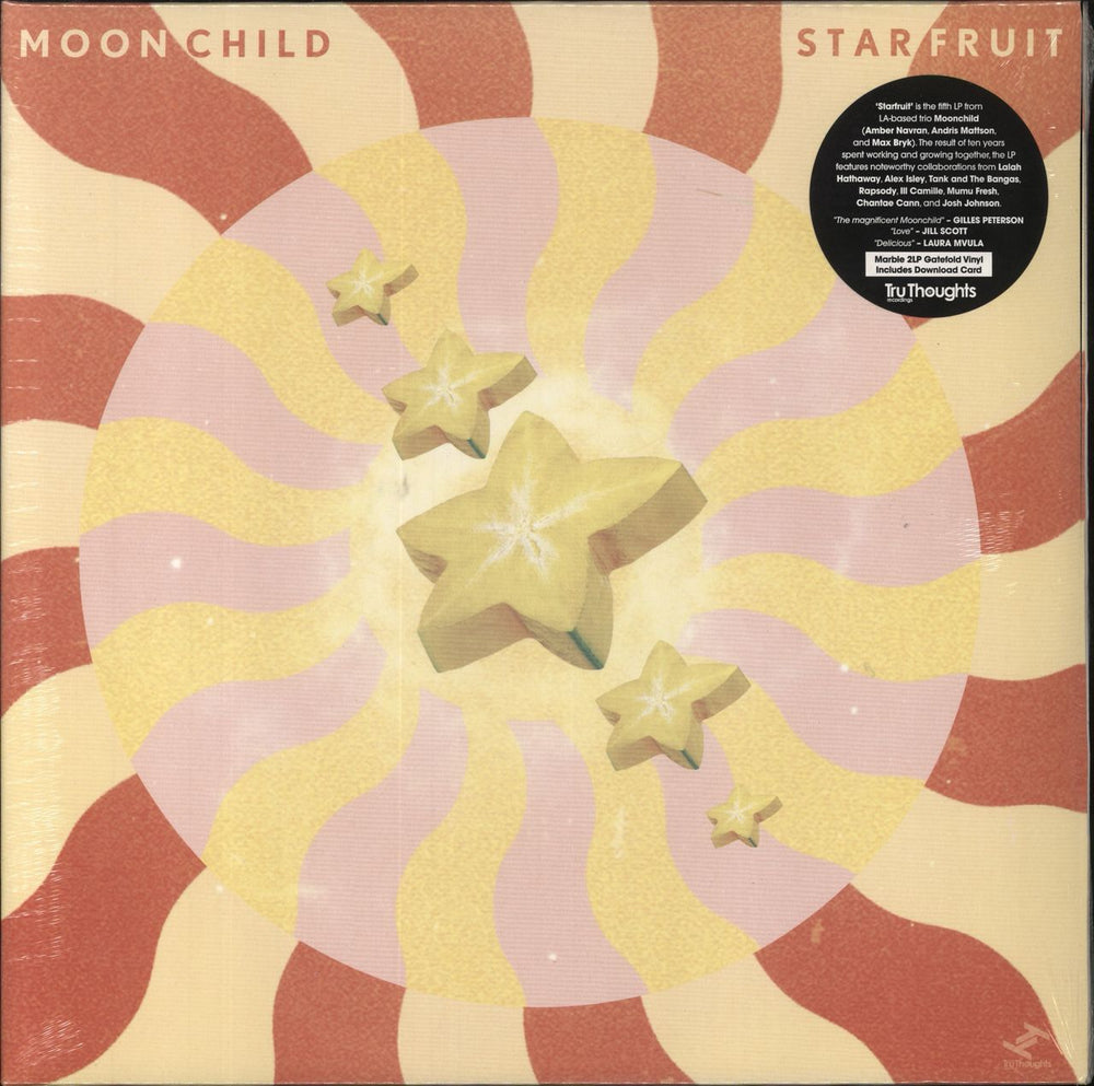 Moonchild Starfruit - White and Pink Marbled Vinyl - Sealed UK 2-LP vinyl record set (Double LP Album) TRULP423X