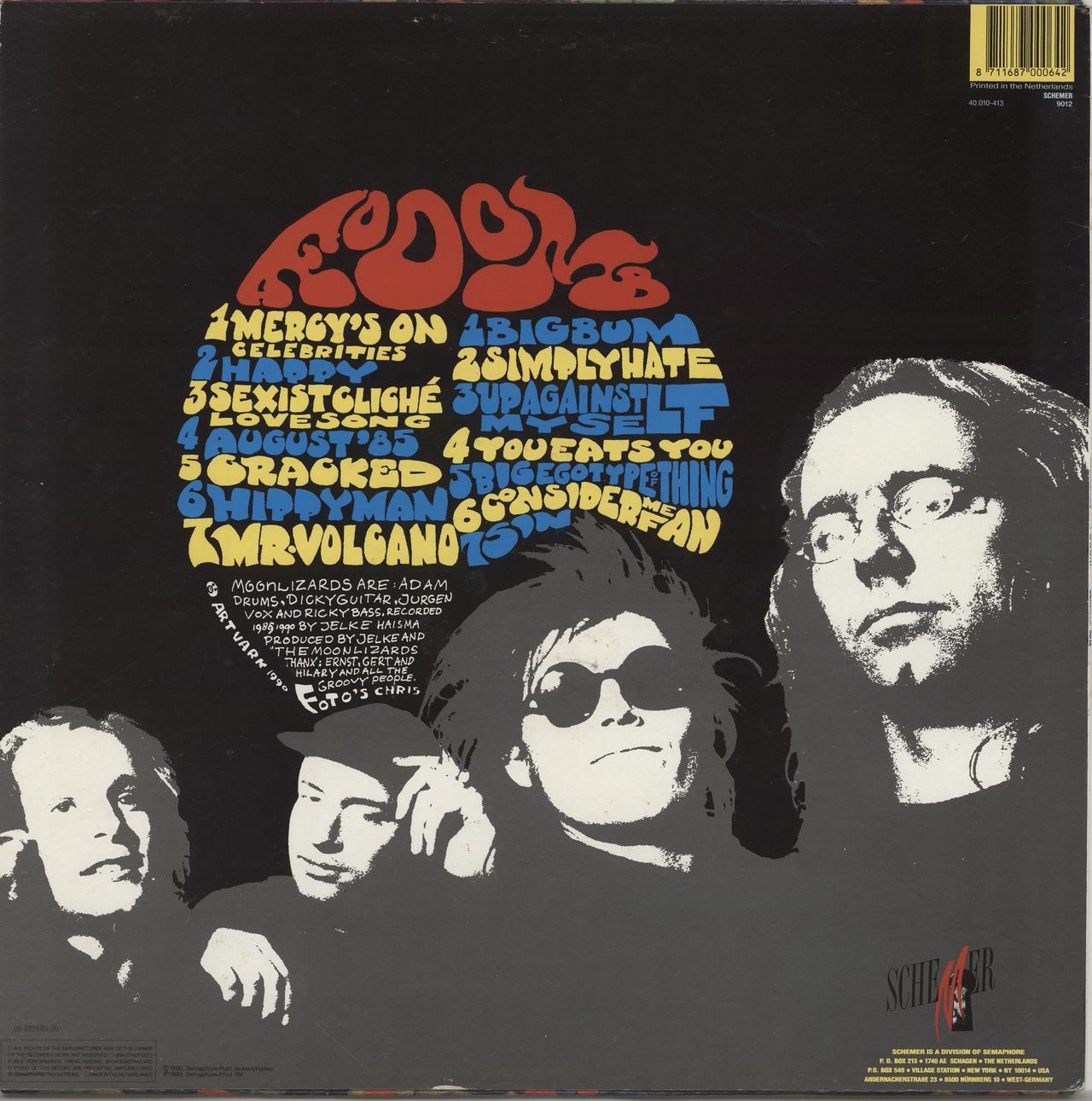 Moonlizards Fooom Dutch vinyl LP album (LP record) 8711687000642