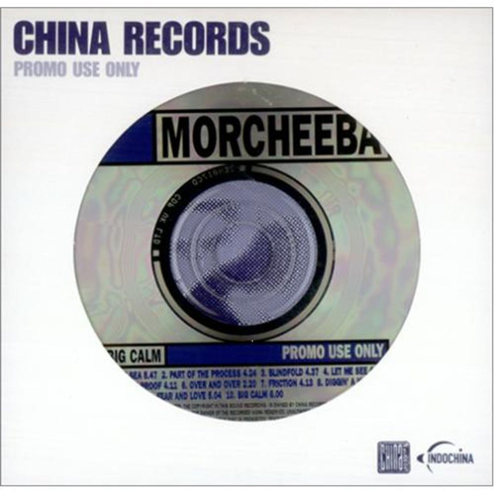 Morcheeba Big Calm UK Promo CD album (CDLP) ZEN017CD