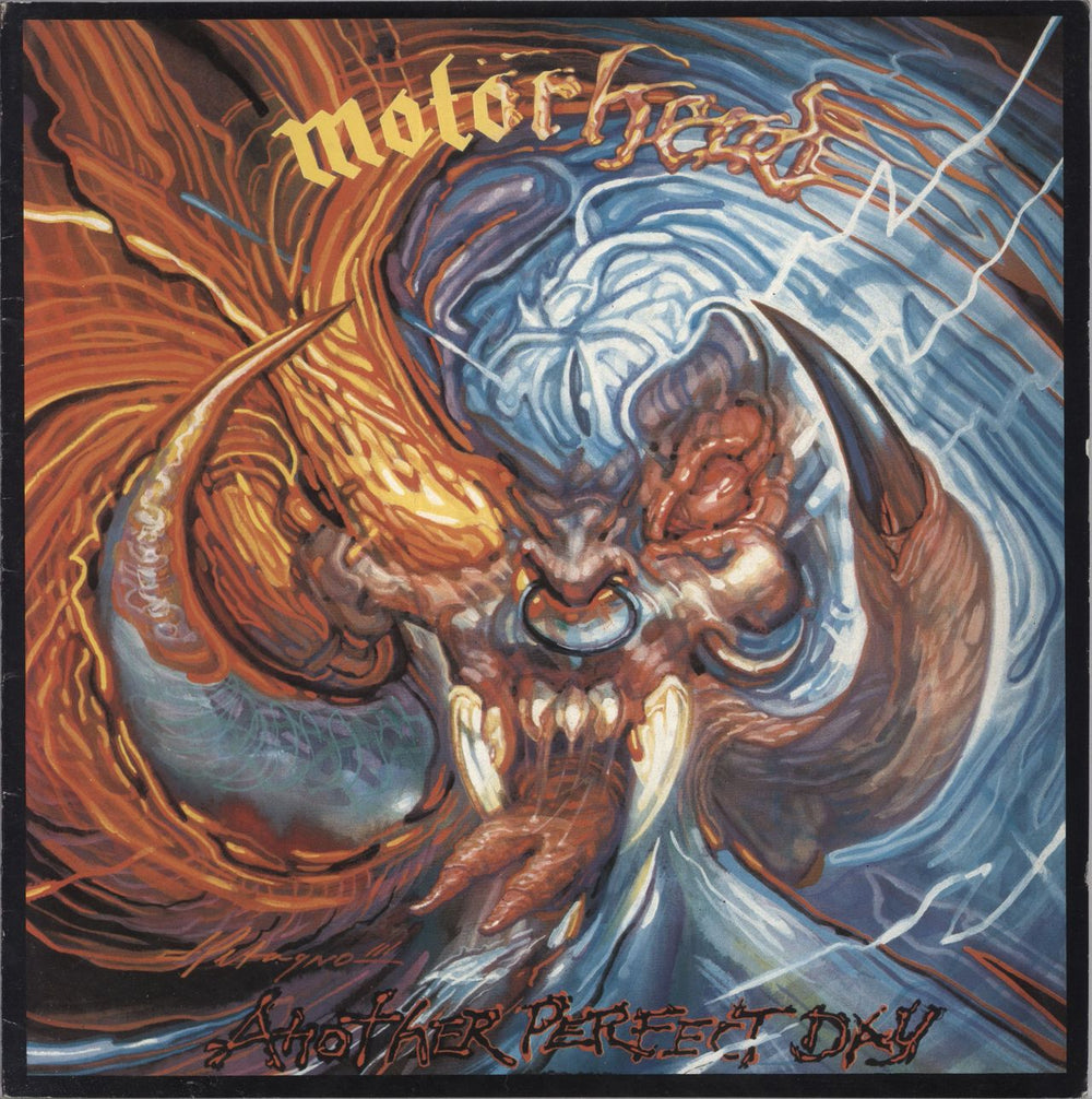 Motorhead Another Perfect Day + Ticket Stub UK tour programme TOUR PROGRAMME