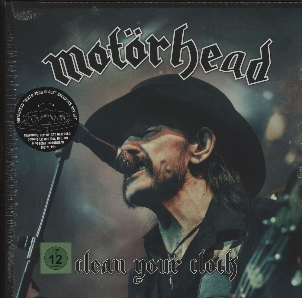 Motorhead Clean Your Clock - Sealed German box set UDR062P75