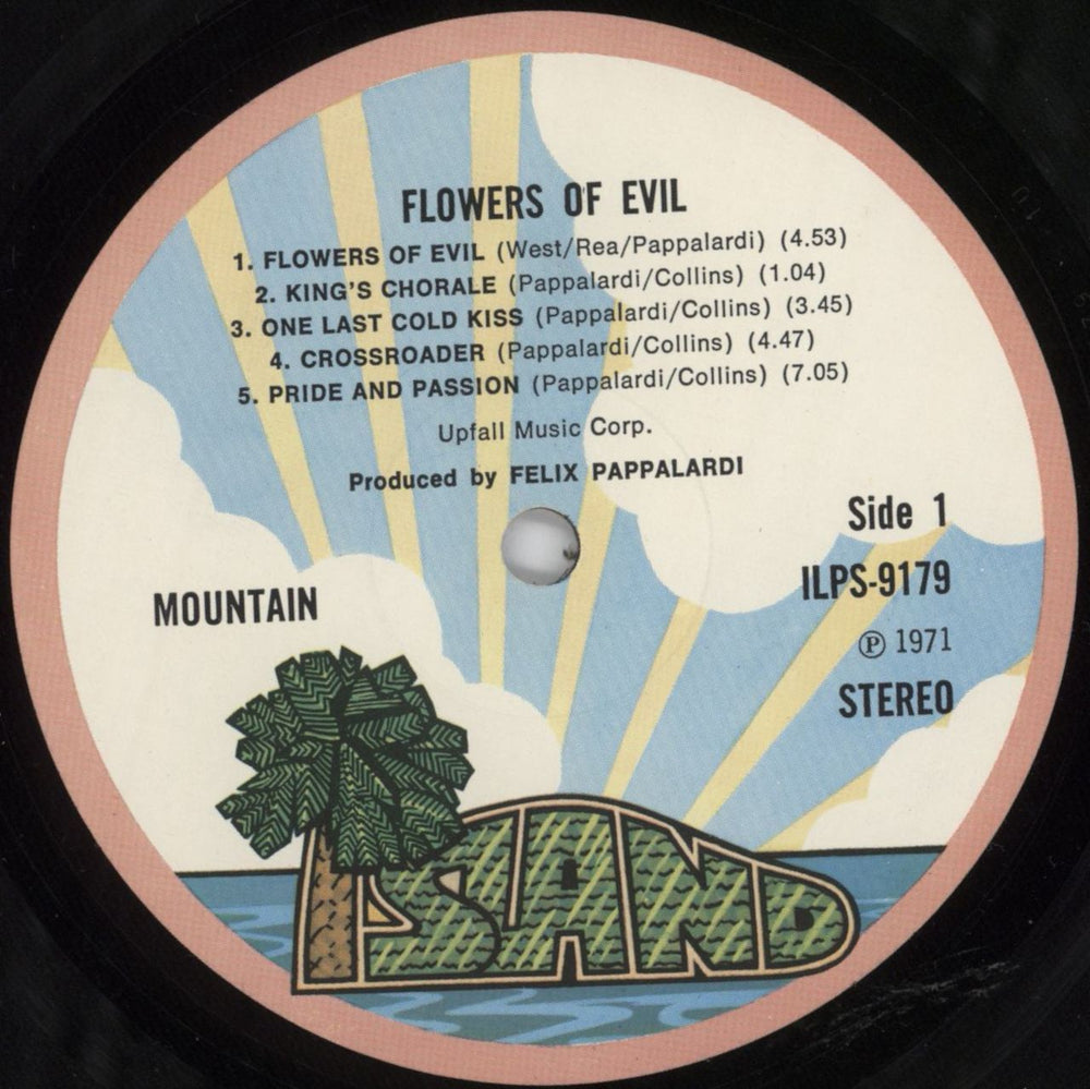 Mountain Flowers Of Evil UK vinyl LP album (LP record) MOULPFL210112