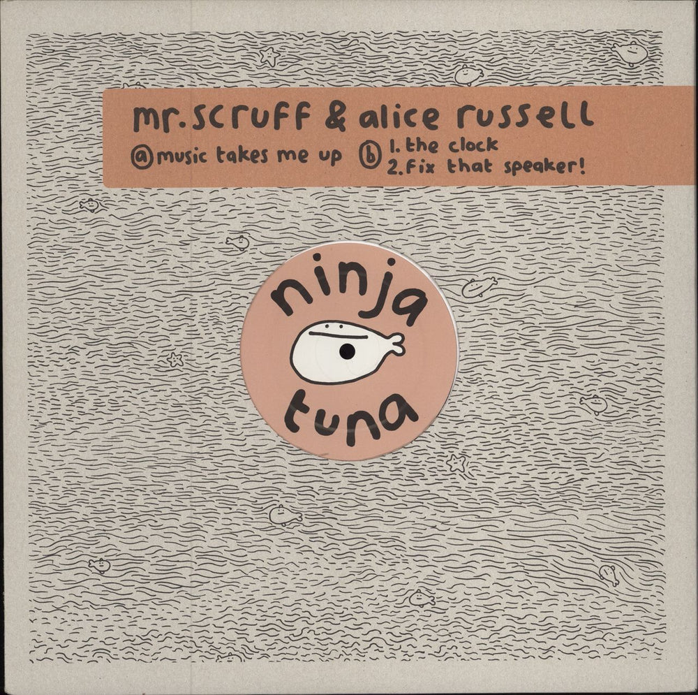 Mr Scruff Music Takes Me Up - 180gm Vinyl UK 12" vinyl single (12 inch record / Maxi-single) ZEN12221