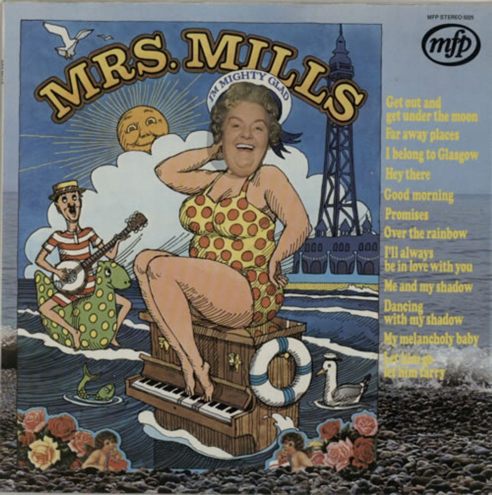 Mrs. Mills I'm Mighty Glad UK vinyl LP album (LP record) MFP5225