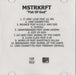 MSTRKRFT Fist Of God US Promo CD-R acetate CDR-ACETATE