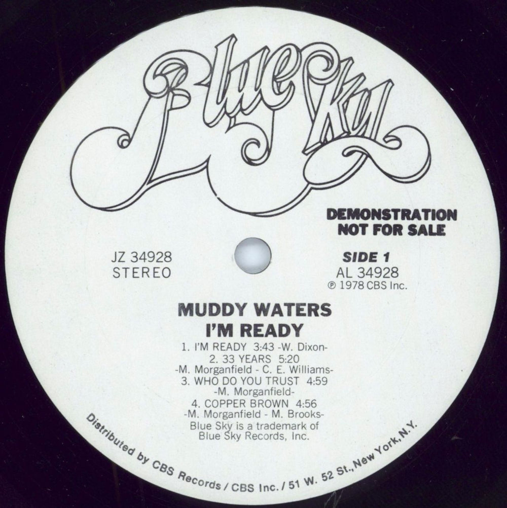 Muddy Waters I'm Ready US vinyl LP album (LP record) MDWLPIM333476