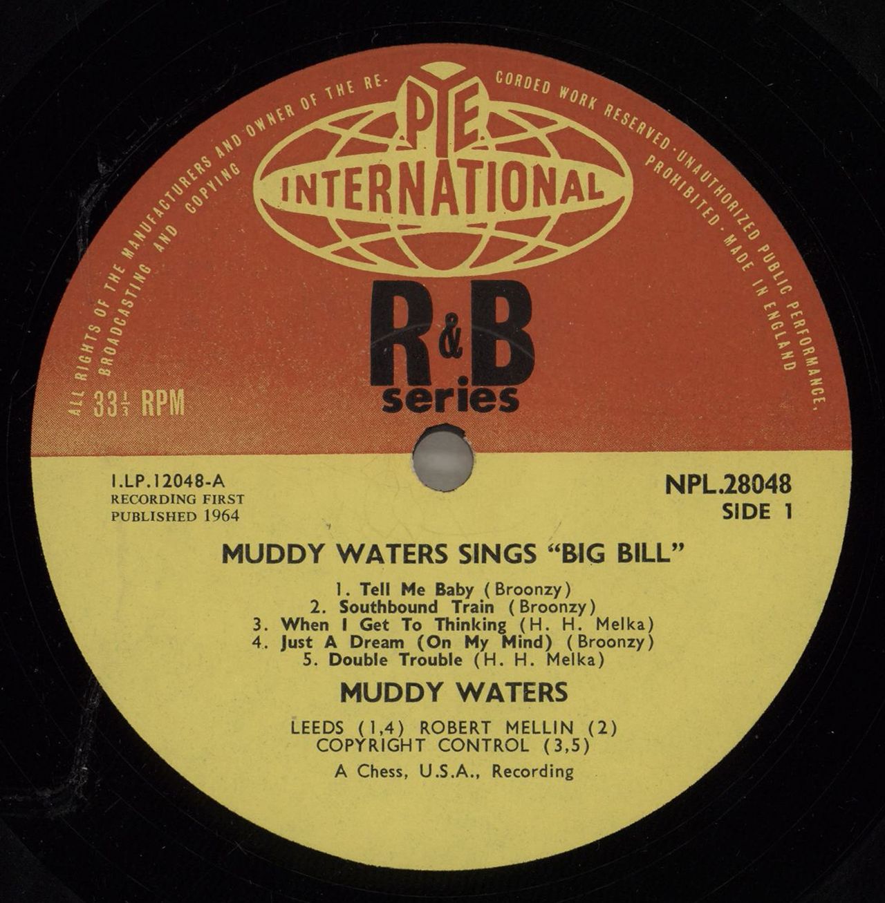 Muddy Waters Muddy Waters Sings The Songs Of Big Bill Broonzy UK Vinyl LP
