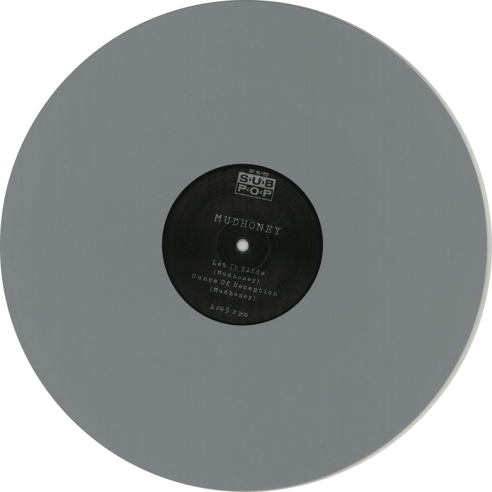 Mudhoney Let It Slide - Grey German 12" vinyl single (12 inch record / Maxi-single) MUD12LE252936