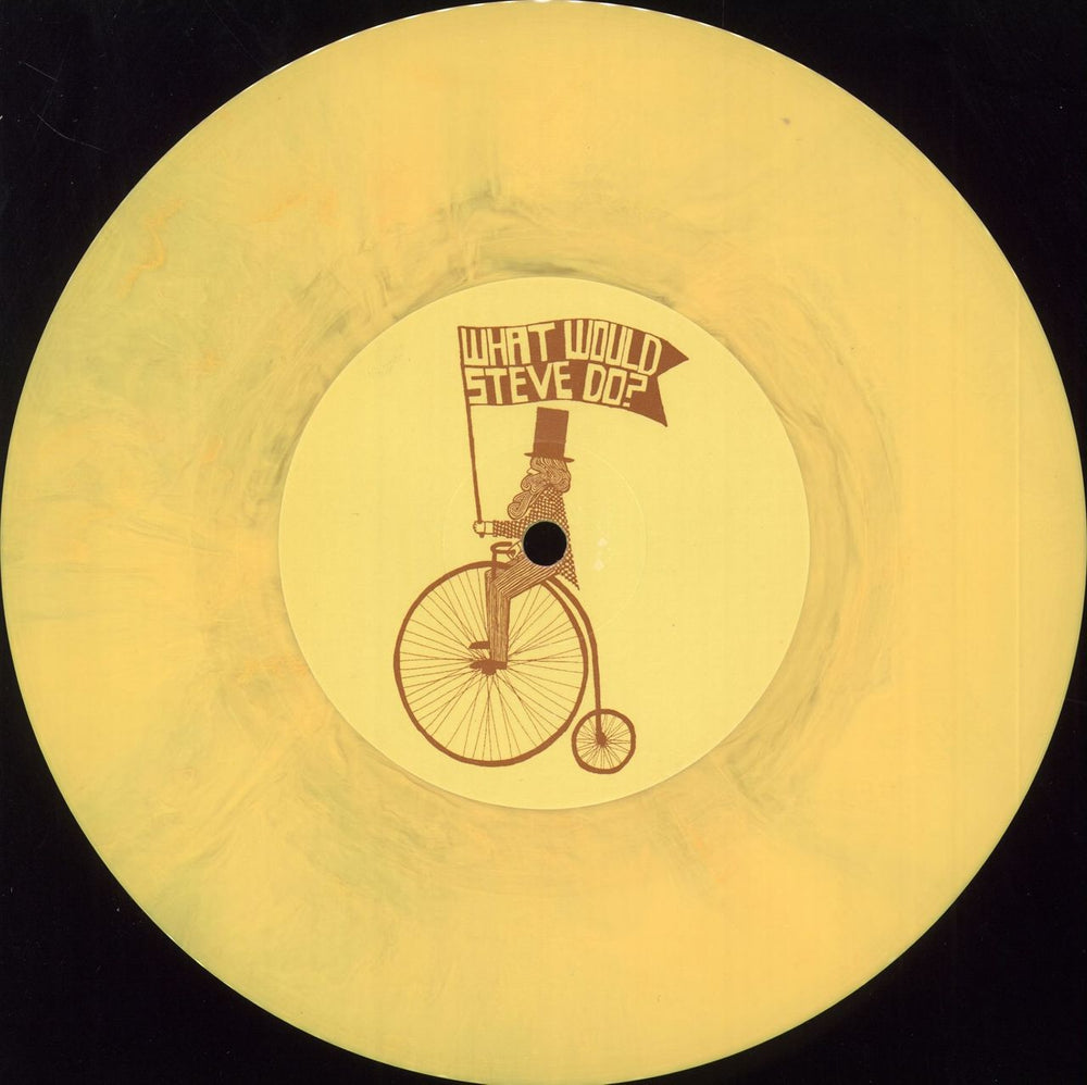 Mumm-Ra What Would Steve Do? - Yellow Vinyl + Numbered UK 7" vinyl single (7 inch record / 45) M0-07WH716186