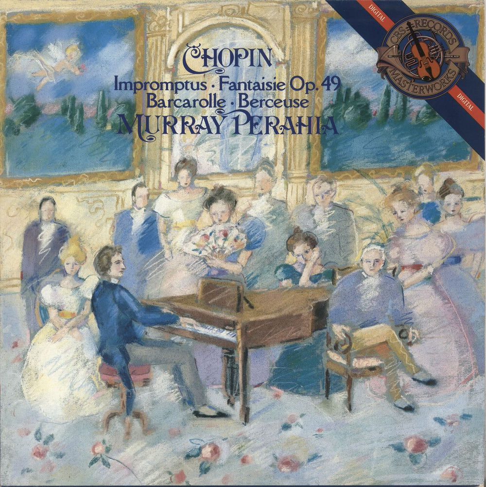 Murray Perahia Chopin: Impromoptus / Fantasie Op.49 / Barcarolle / Berceuse Dutch vinyl LP album (LP record) IM39708