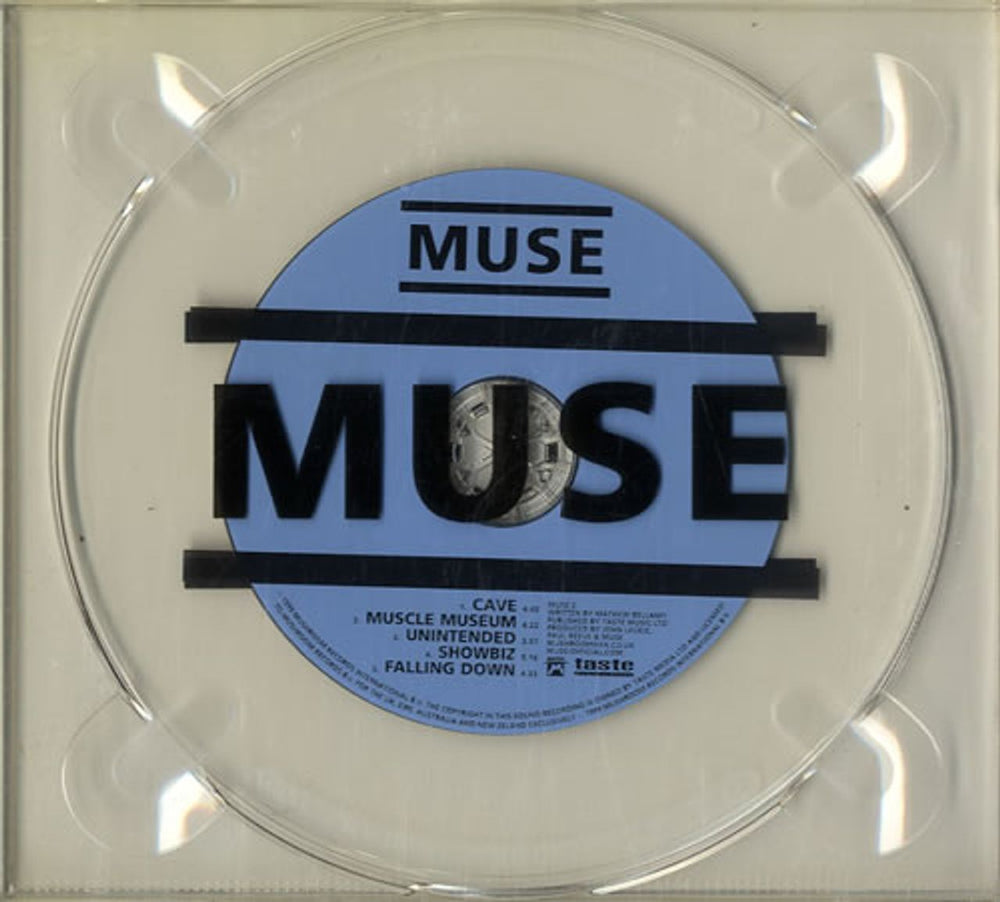 Muse Album Sampler UK Promo CD single (CD5 / 5") MUSE2