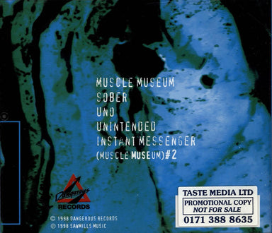 Muse Muscle Museum EP - 1st issue UK CD single (CD5 / 5") USEC5MU152954