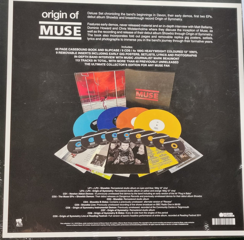 Muse Origin Of Muse - Sealed UK Vinyl Box Set