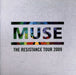 Muse The Resistance Tour 2009 UK tour programme TOUR PROGRAMME