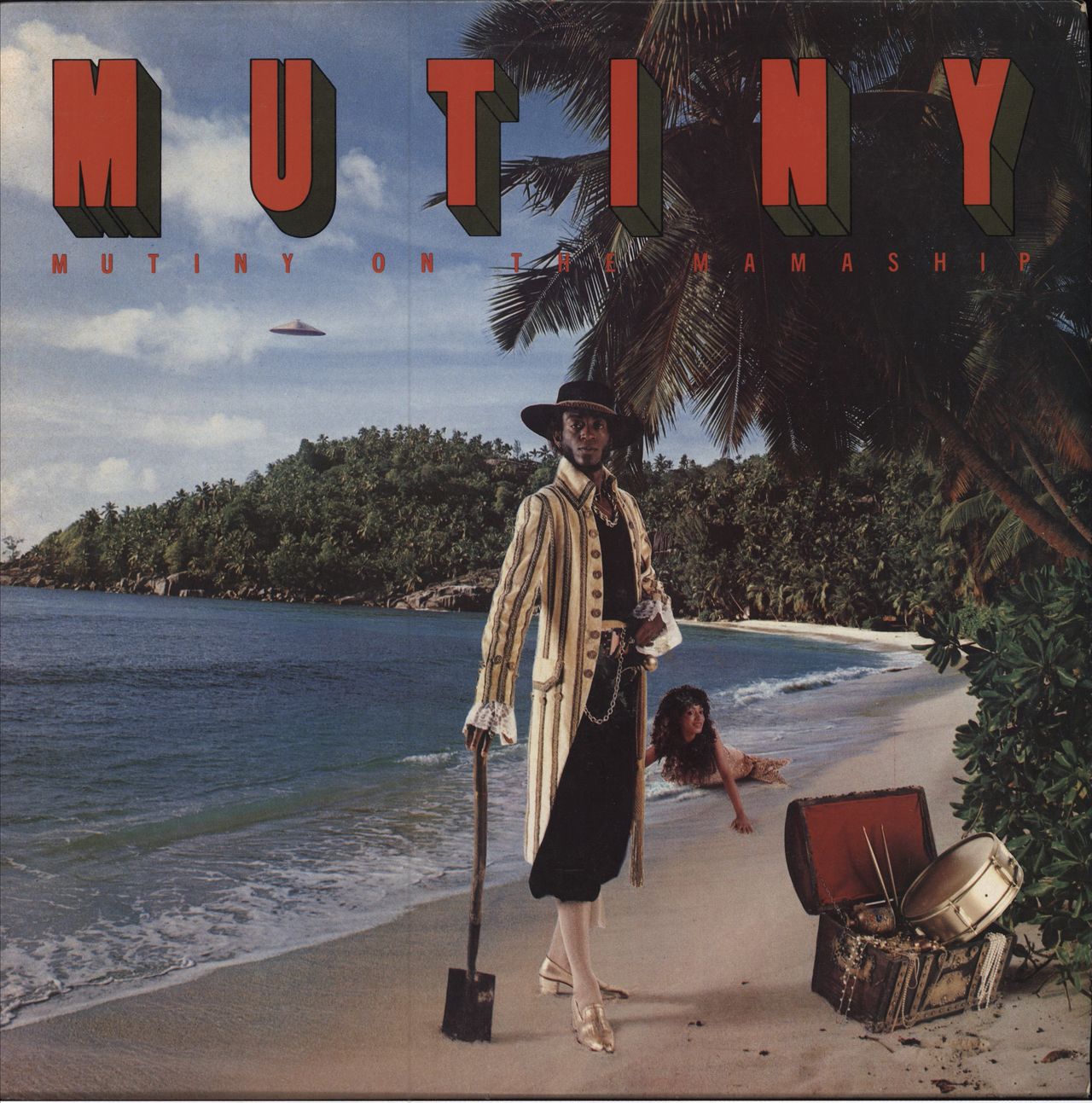Mutiny Mutiny On The Mamaship US Promo vinyl LP album (LP record) JC36117