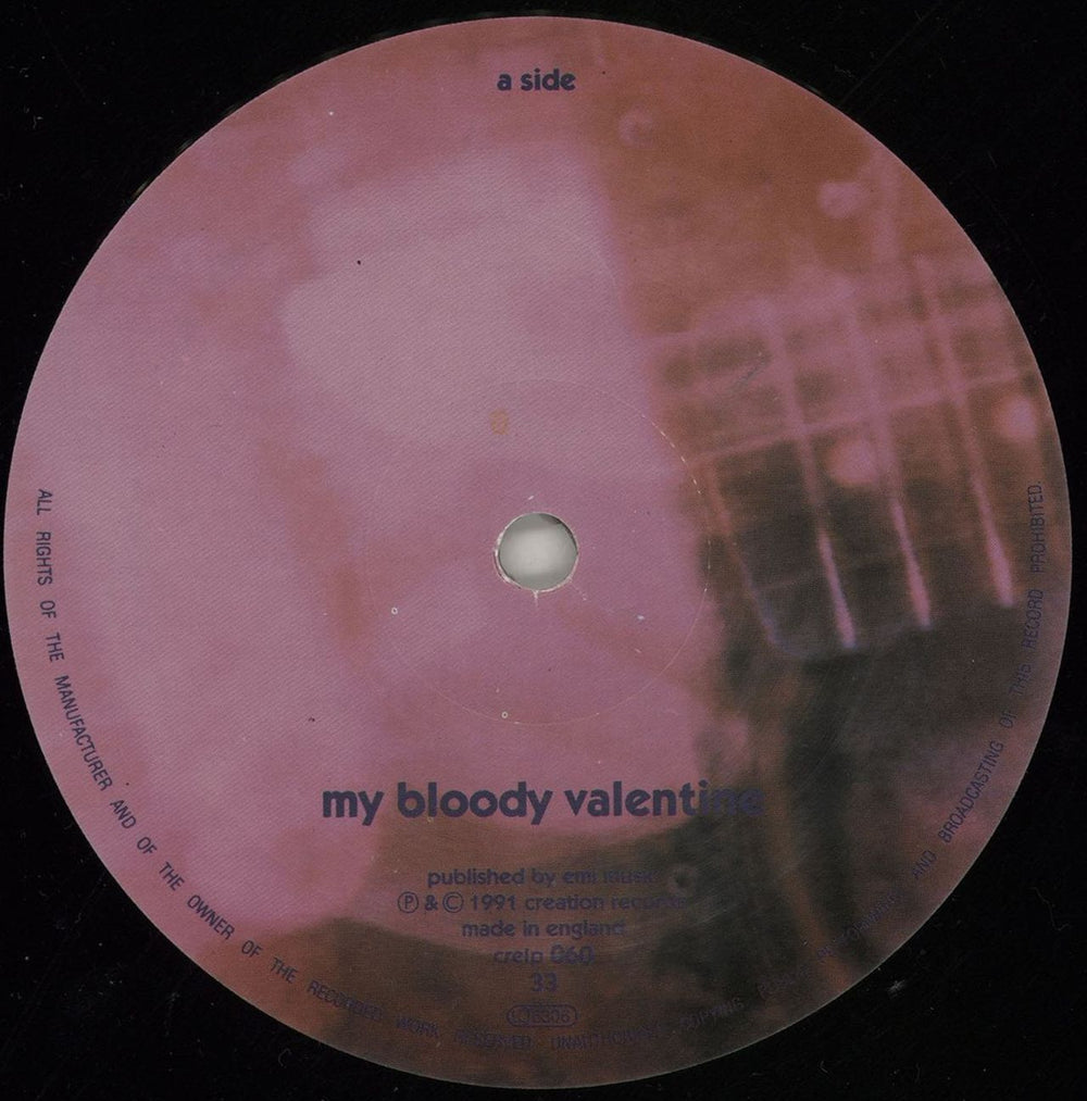 My Bloody Valentine Loveless - 1st - EX UK vinyl LP album (LP record) MBVLPLO684407