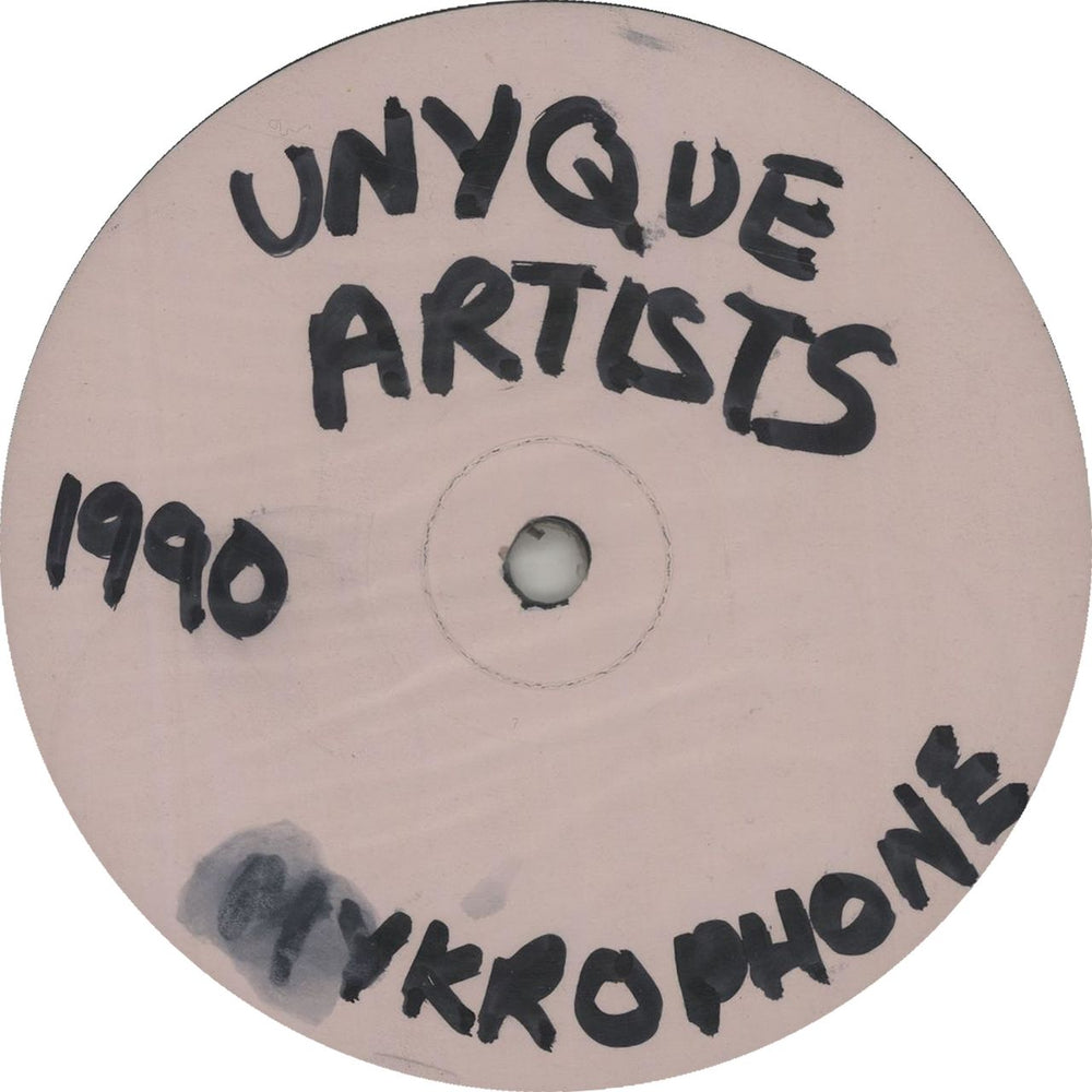 Mykrophone Music 2 Make U Dance - White Label UK Promo vinyl LP album (LP record) UNQLP2