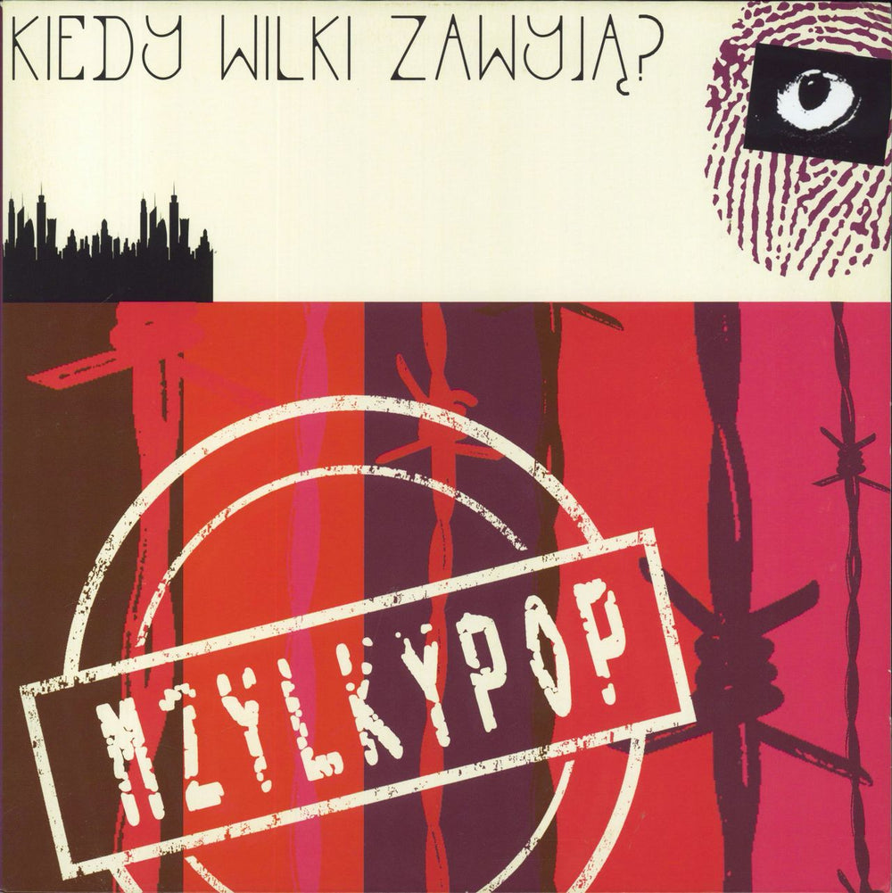 Mzylkpop Kiedy Wilki Zawyja? - Red Vinyl UK vinyl LP album (LP record) DIT003