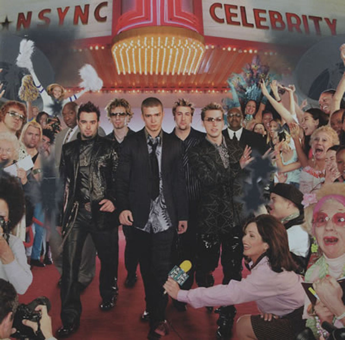 NSYNC Celebrity LP sale Clear Vinyl NEW