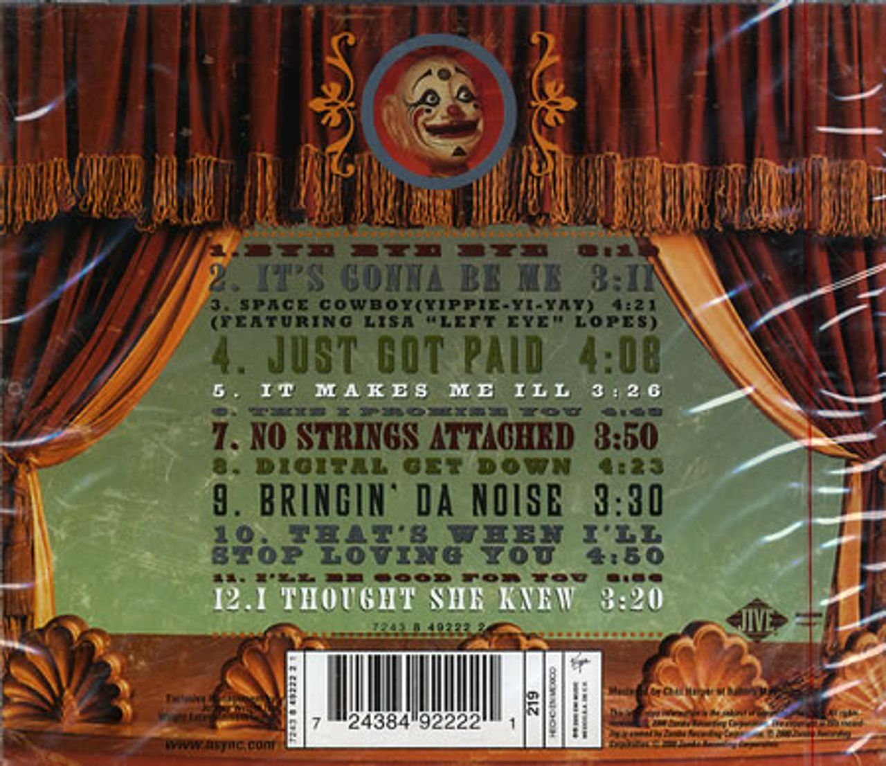 Nsync No Strings Attached Album