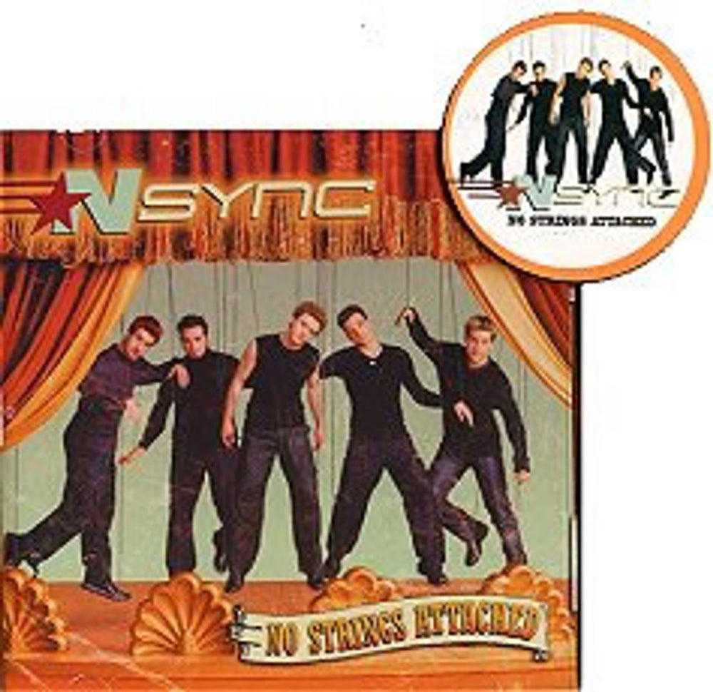 N Sync No Strings Attached + address book Thailand CD album (CDLP) JC18