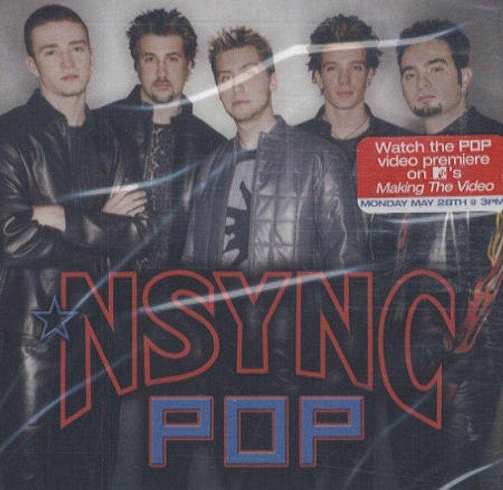 N Sync Pop US Promo CD single (CD5 / 5") JDJ-42895-2
