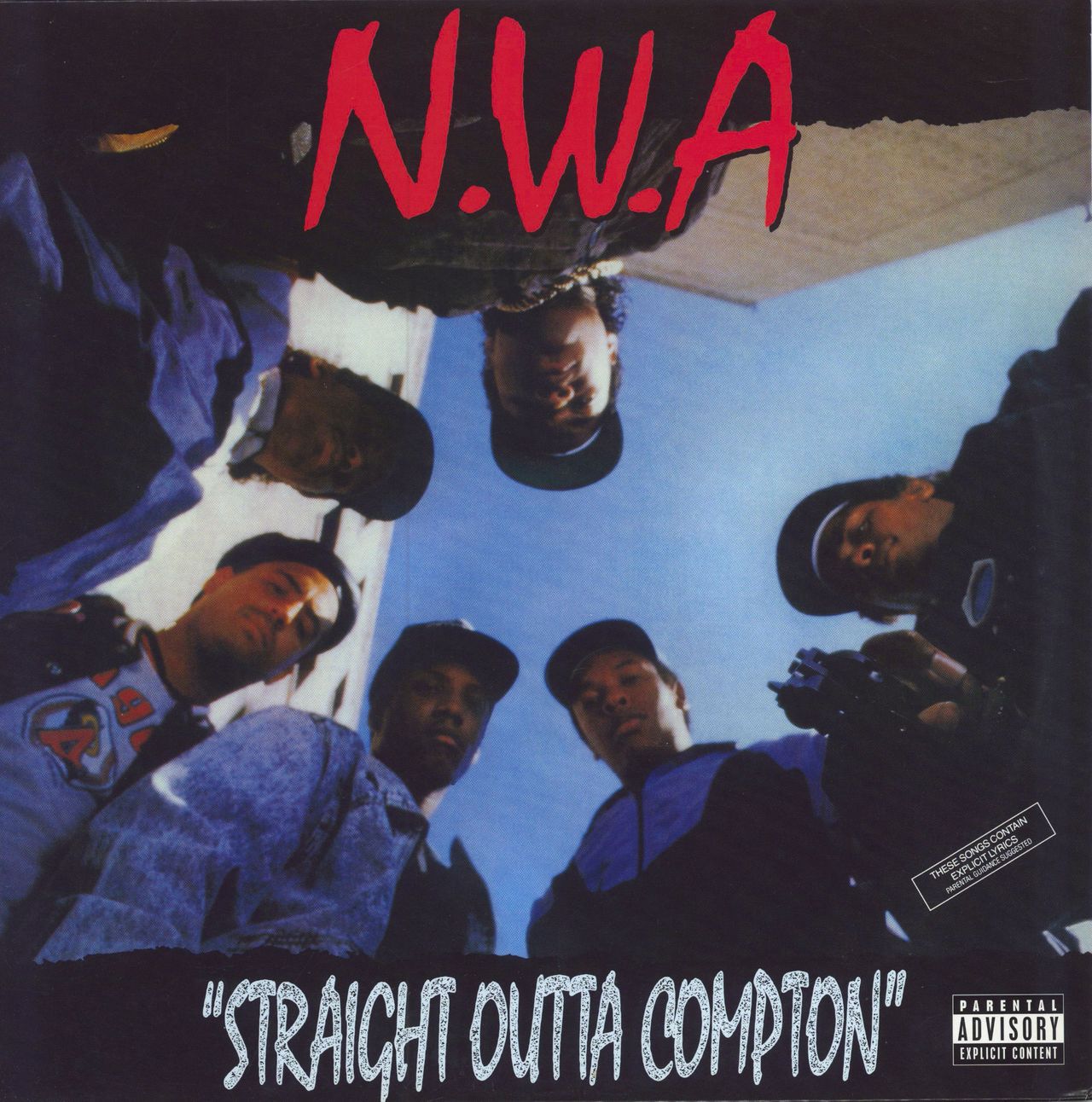 N.W.A. Straight Outta Compton - 180gm - EX UK vinyl LP album (LP record) 0600753469958