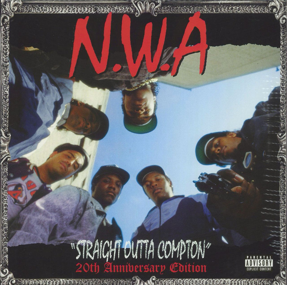 N.W.A. Straight Outta Compton: 20th Anniversary - 180gm Vinyl - Sealed UK 2-LP vinyl record set (Double LP Album) 5099951123918