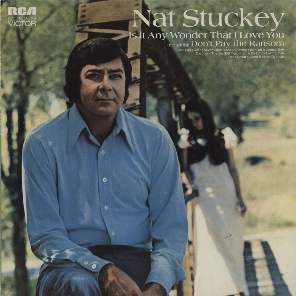 Nat Stuckey Is It Any Wonder That I Love You US vinyl LP album (LP record) LSP-4743
