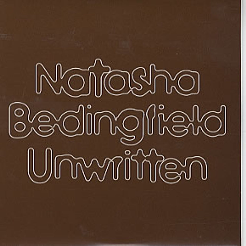 Natasha Bedingfield  Unwritten UK Promo CD single (CD5 / 5") UNWRITTEN01