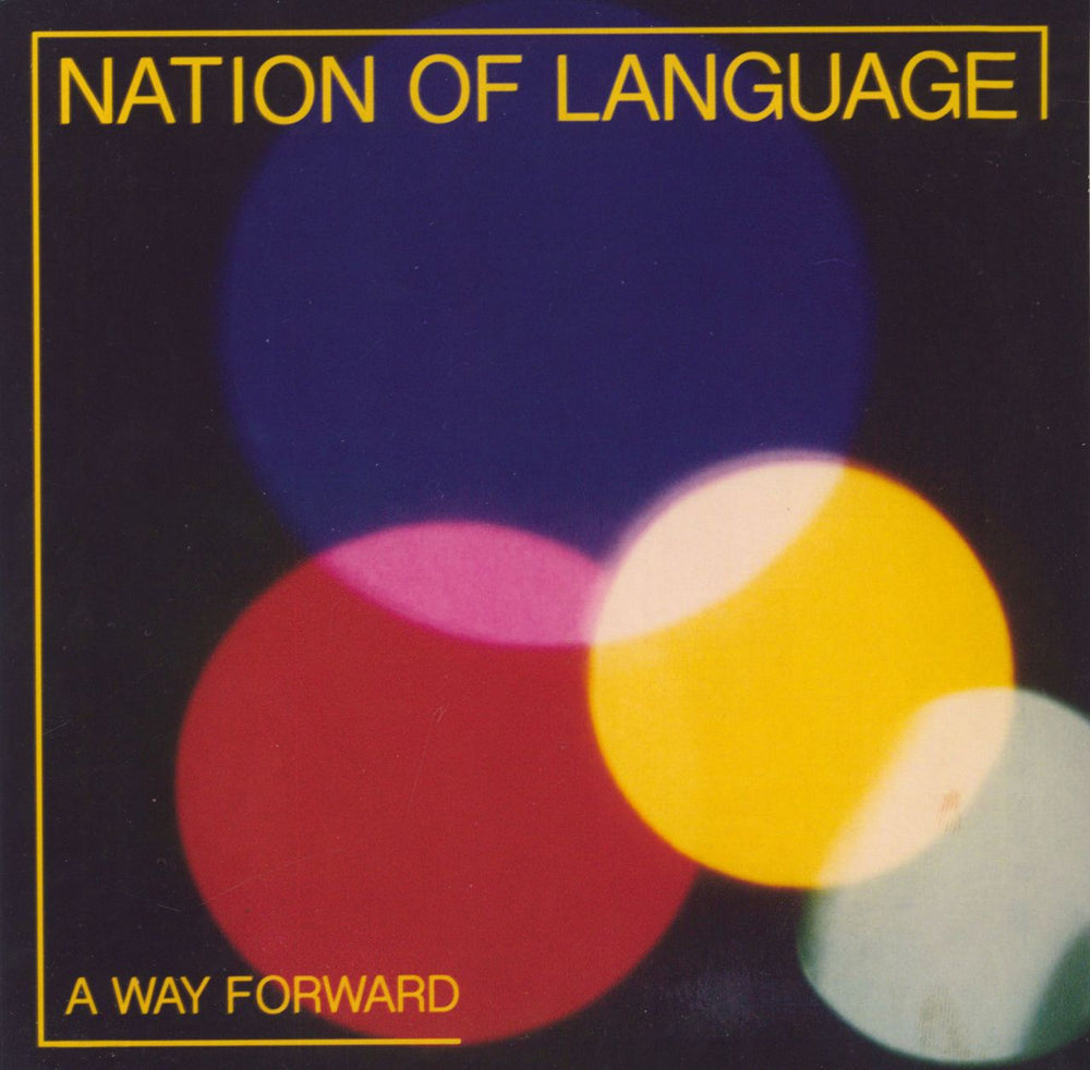 Nation Of Language A Way Forward - Red/Blue Vinyl + CD US vinyl LP album (LP record) NOL102RT