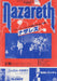 Nazareth Live in Osaka - Flyer & Ticket Stub Japanese Promo handbill FLYER & TICKET