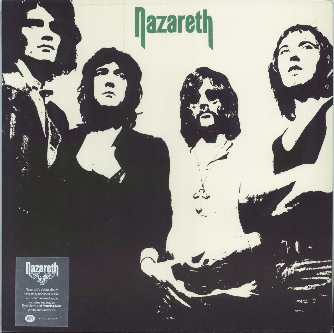 Nazareth Nazareth - White Vinyl - Sealed UK vinyl LP album (LP record) SALVO387LPX1