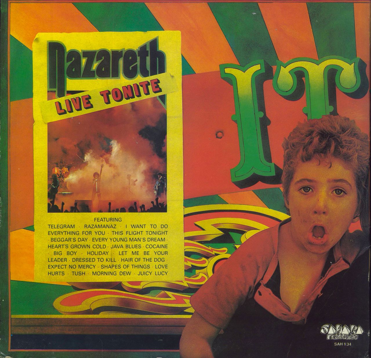 Nazareth Snaz Uk 2 Lp Vinyl Set —