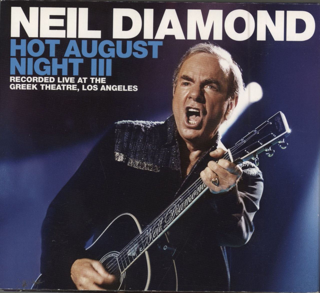 Neil Diamond Hot August Night III UK 3-CD album set (Triple CD) B0028149-00